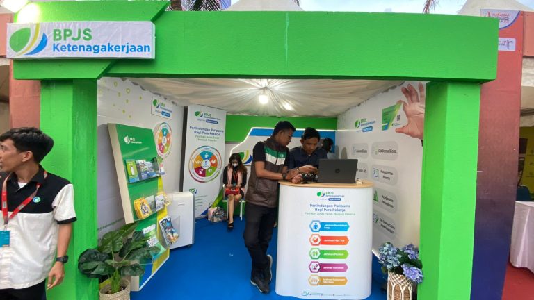 Bp Jamsostek Makassar Hadirkan Booth Pelayanan Harian Fajar