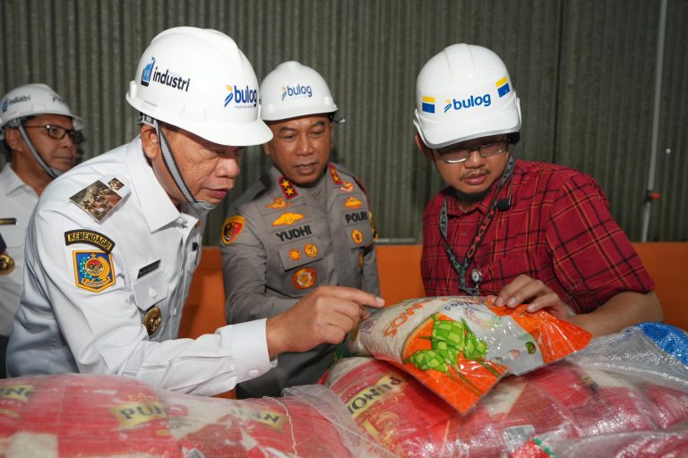 Tersedia Ribu Ton Di Gudang Bulog Pj Gubernur Prof Fadjry Djufry