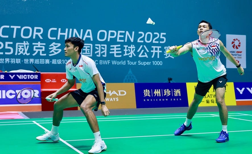 Fajar/Fikri Juara Victor China Open 2025, Gelar Bergengsi Pertama Indonesia Tahun Ini - Harian Fajar
